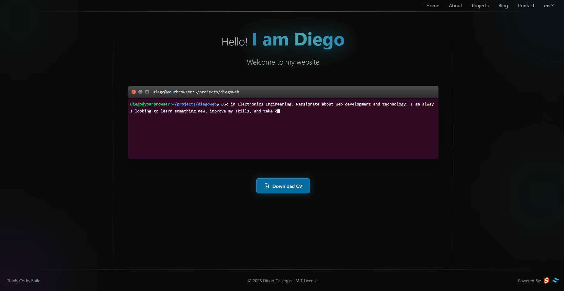 Personal Portfolio (this website)